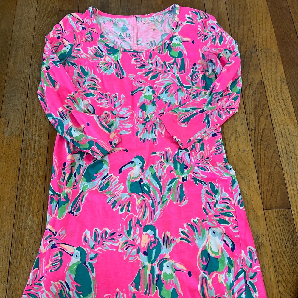 Lily Pulitzer Pink Beacon Toucan Dress